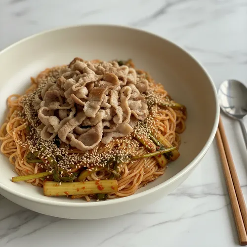 열무 비빔국수