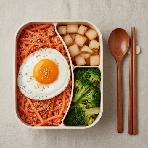 무생채비빔밥 도시락