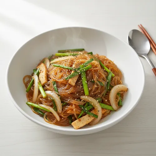 チャプチェパスタ