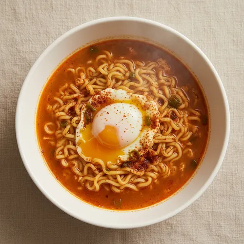 キムプンの電子レンジラーメン