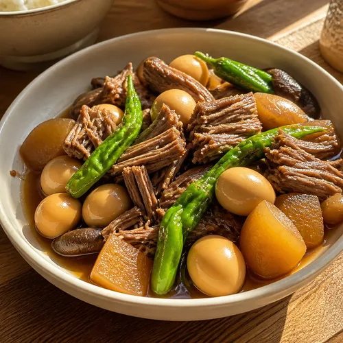 牛肉のチャンジョリム