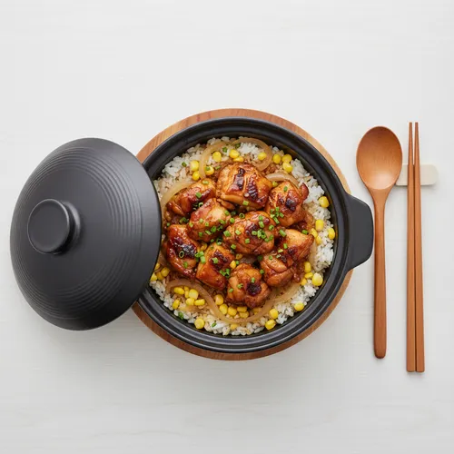 치킨 데리야키 솥밥