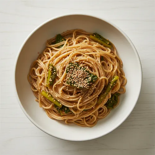 めんつゆえごま油ビビン麺