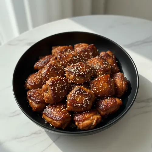 바삭 쫄깃 닭다리살 조림