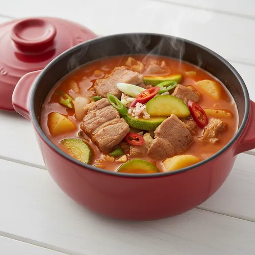 시원칼칼한 고추장찌개