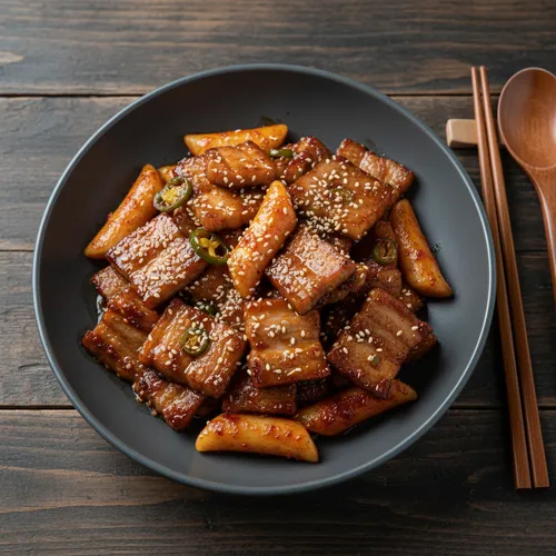 돼코바 (지코바 스타일 삼겹살 볶음)
