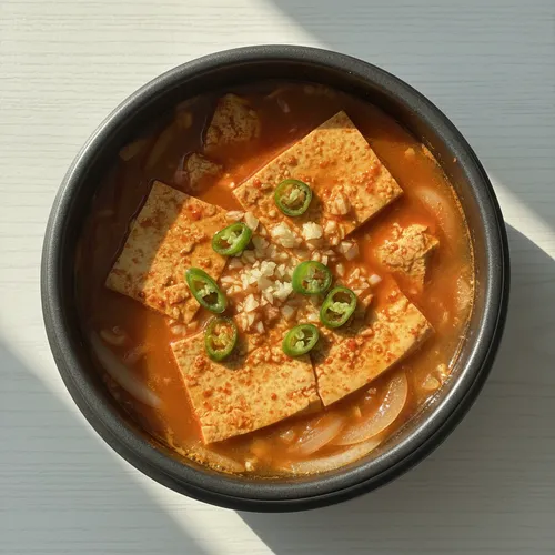 肉なしで美味しい豆腐チゲ