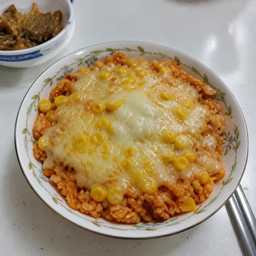 思い出のチーズ炒めご飯