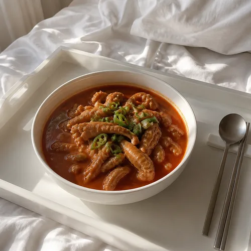 骨なし鶏足のスープ煮
