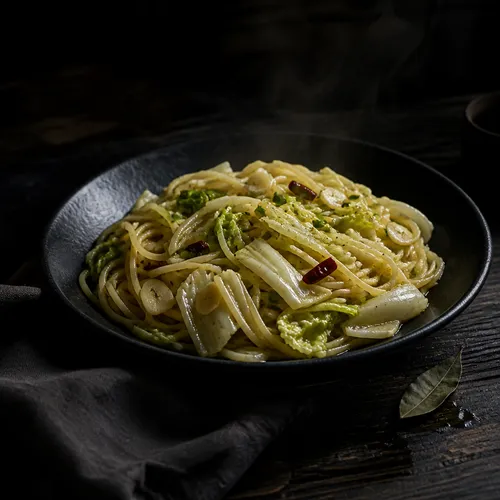 ミニ白菜のパスタ