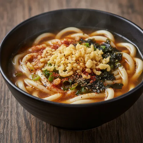 3分で完成！お店風うどん