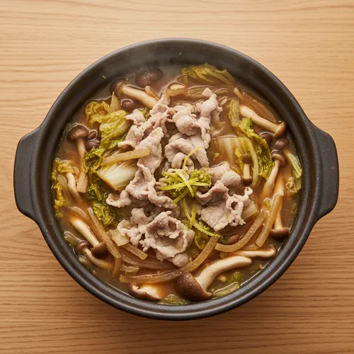 チェ・ガンロクの豚肉白菜鍋