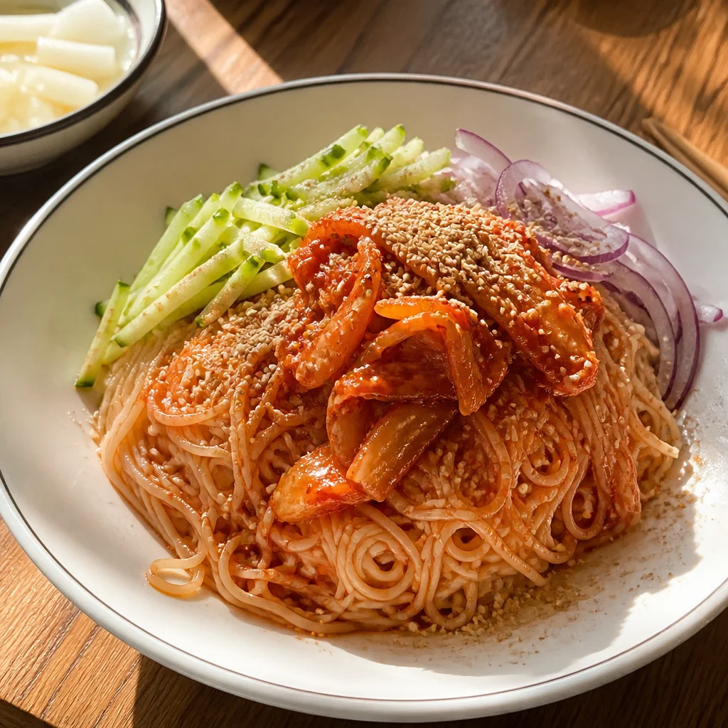 しっとりマンヒャン風ビビン麺