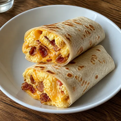 200カロリーの朝食ブリトー