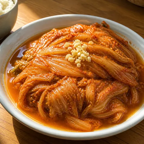 給食の達人 エゴマ油キムチ蒸し