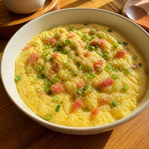 明太子の卵チムパプ
