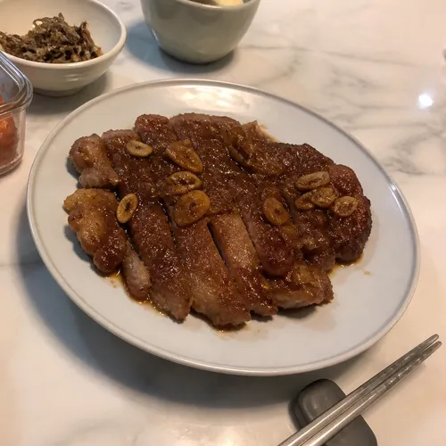 豚肩ロースのトンテキ