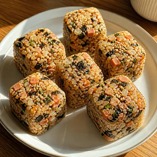 超簡単！スパムおにぎりキューブ