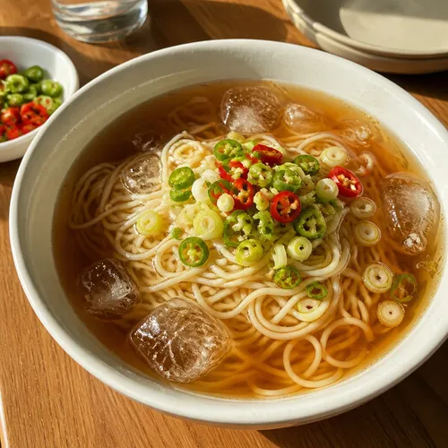 カンジャンネングクス（醤油冷麺）
