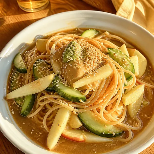 中華冷麺パスタ