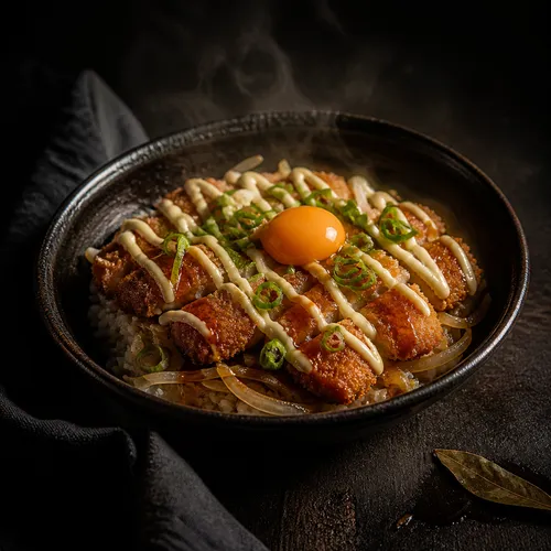 マヨぽんチキンカツ丼