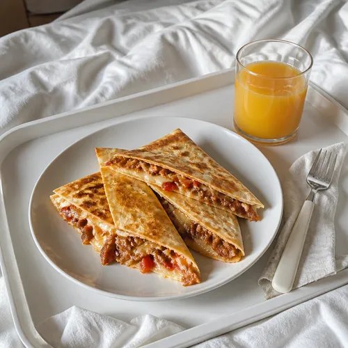 소고기 토마토 퀘사디아