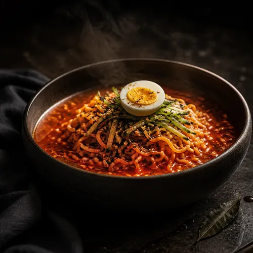 ピリ辛でさっぱり！ブルダック冷麺