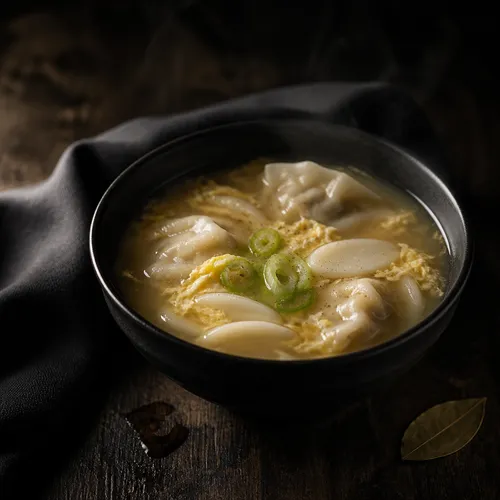 간단하고 맛있게 만드는 떡만두국