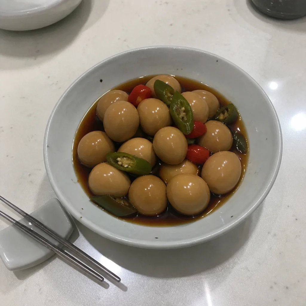 초간단 5분 메추리알 장조림