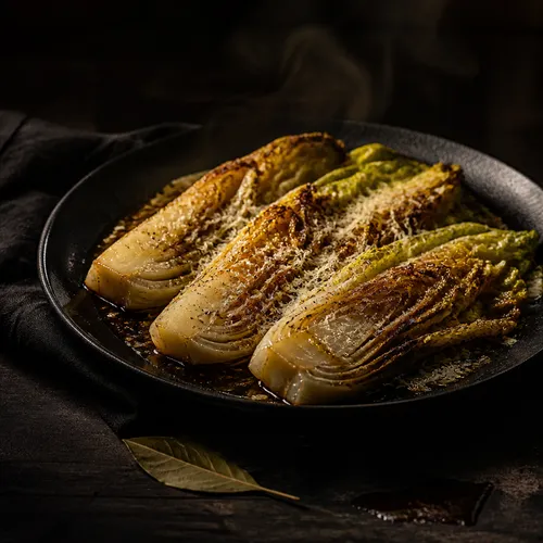 ミニ白菜のバター焼き