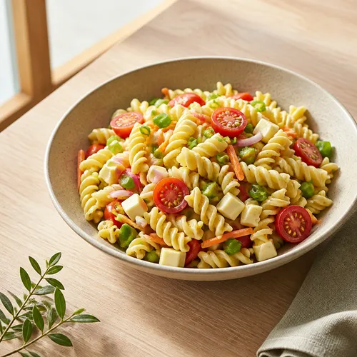 イタリアンドレッシングパスタサラダ