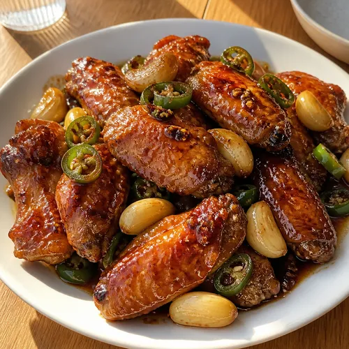 ゲジャンチョンほどご飯泥棒な手羽先の煮込み