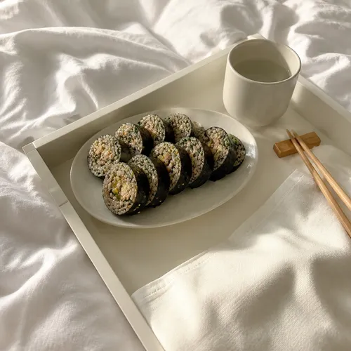 超簡単！ニラとツナのキンパ