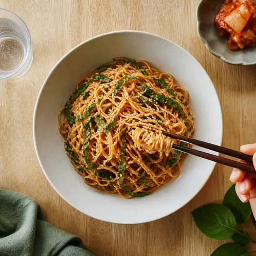 イ・チャヌンのチャンドッビビム麺