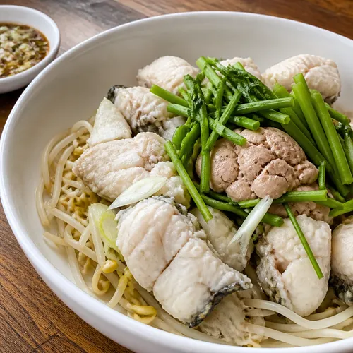 あっさり絶品アンコウの蒸し物
