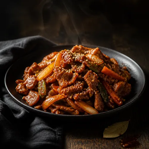 급식대가 제육볶음