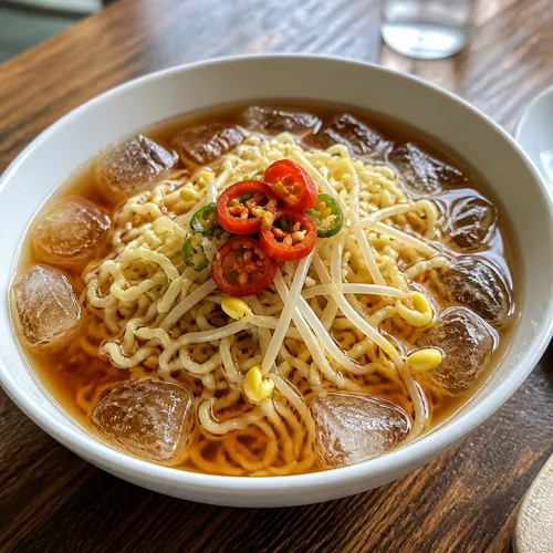 冷やしラーメン(韓国風)