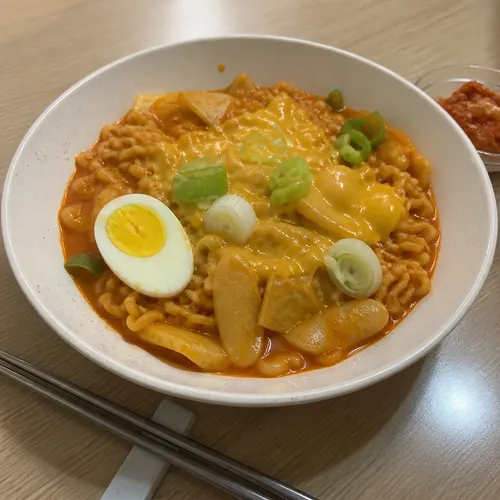 生々平べったいトッポッキ麺チーズラポッキ