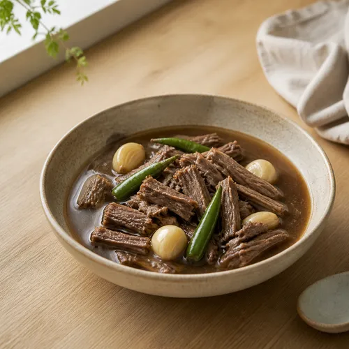 牛肉のチャンジョリム