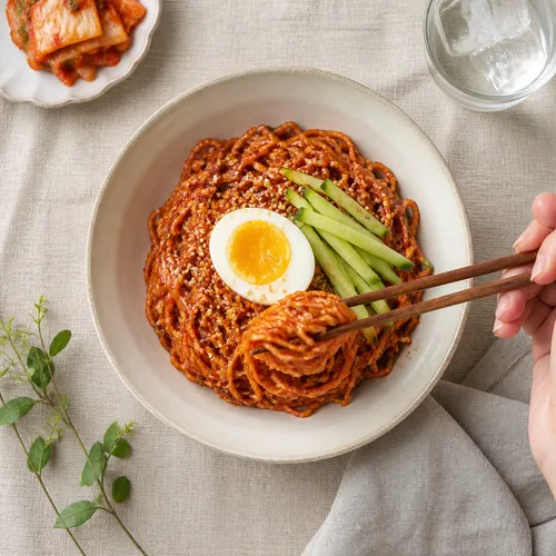 30年のキャリアを持つチャンモニムの秘伝ビビン麺