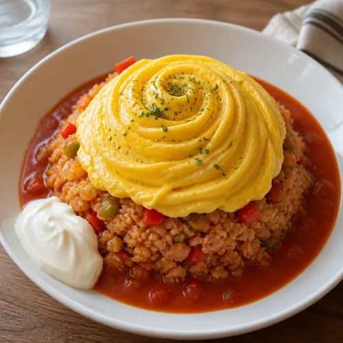 回転オムライス