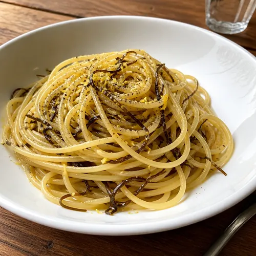 イタリア風シオコンブバターパスタ