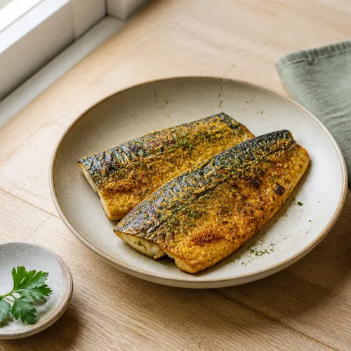 サバのカレー焼き