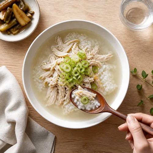 韓国料理の達人が教える秘伝の具材入り濃厚鶏スープ