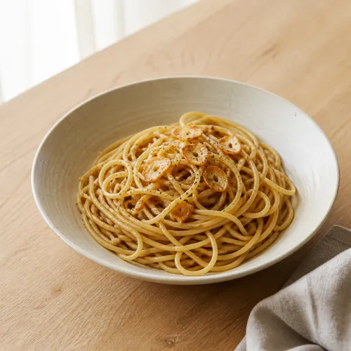 マーンブター醤油パスタ