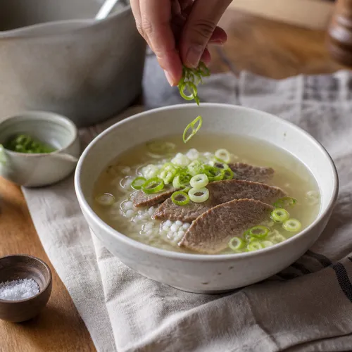業務用牛骨スープと平壌冷麺