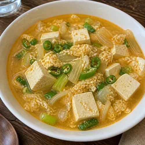 超簡単 豆腐チゲ