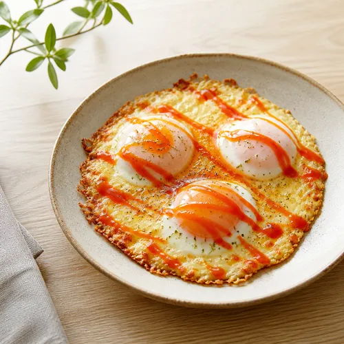 天然ウィゴビ風チーズ半熟卵焼き