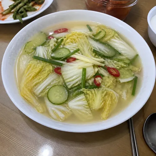 ミニ白菜の水キムチ