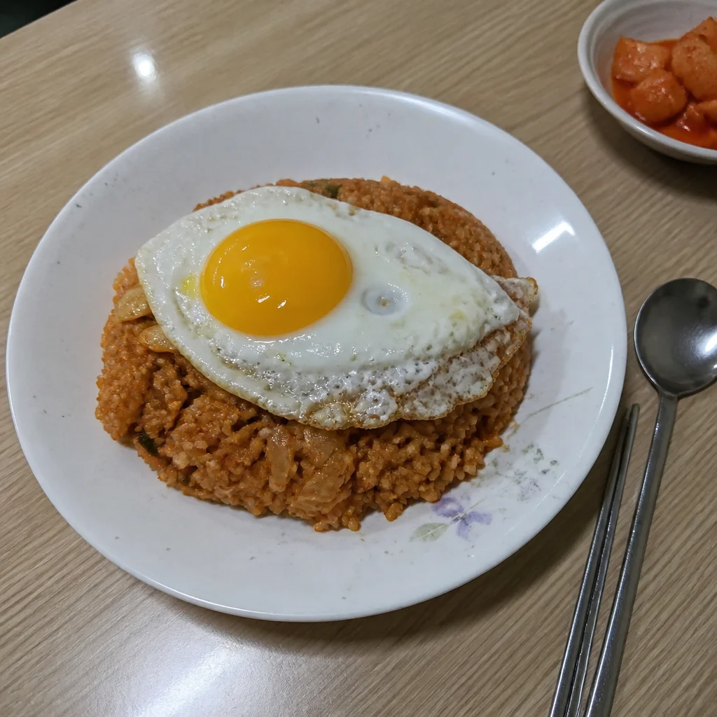 ピリ辛カニカマチャーハン